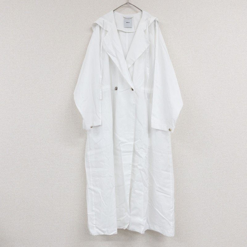 ebure エブール ロングコート スプリング オーバーサイズ フード