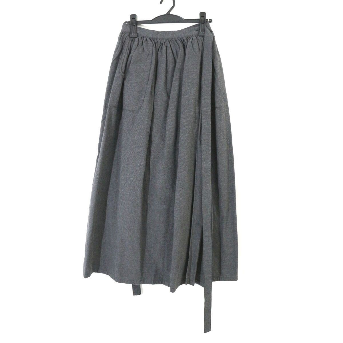 OUTIL ウティ 24AW JUPE ISSOIRE ファーマーズラップスカート 0 - メルカリ