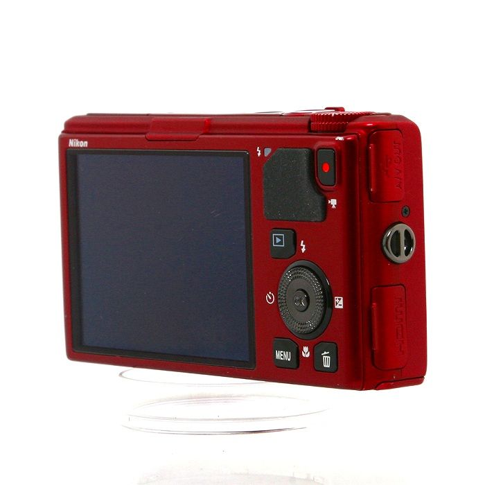 【中古】(ニコン) Nikon COOLPIX S9500 ヴエルヴエツトレツド Nikon - 【中古】(ニコン) Nikon COOLPIX S9500 ヴエルヴエツトレツド