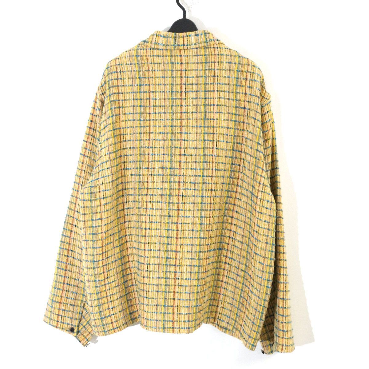 ジャケット・アウター 26SS HEUGN - INDIA FANCY EVON / COAT094 HEUGN ユーゲン 26SS INDIA FANCY EVON ファンシーツイードシャツ