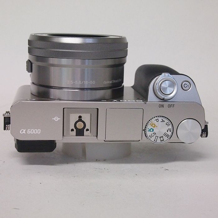 中古】(ソニー) SONY α6000(ILCE-6000)+E PZ16-50/3.5-5.6 シルバー