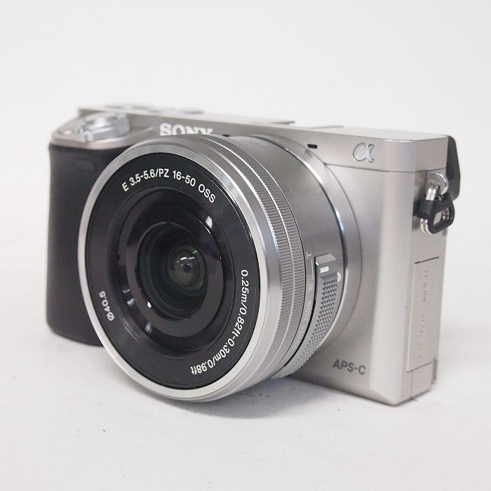 中古】(ソニー) SONY α6000(ILCE-6000)+E PZ16-50/3.5-5.6 シルバー