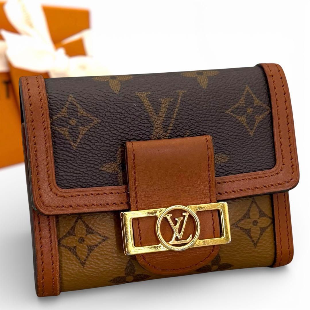 ルイヴィトン ポルトフォイユ ドーフィーヌ コンパクト モノグラム