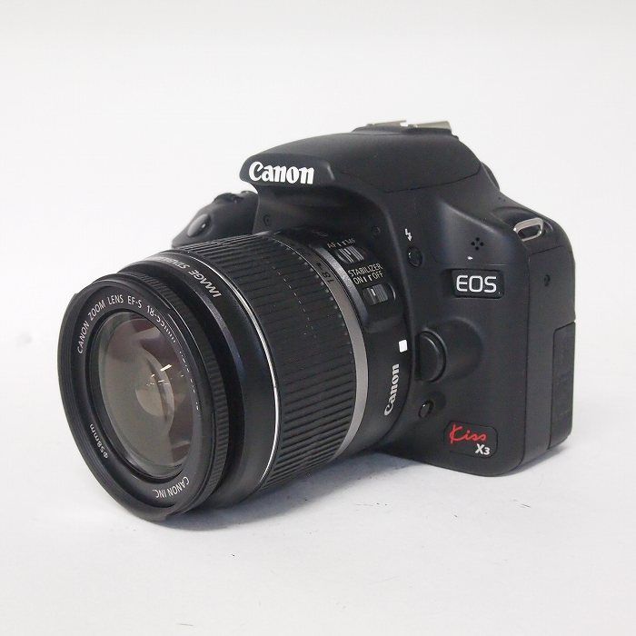 中古】(キヤノン) Canon EOS KISS X3+EF-S18-55/3.5-5.6 IS - メルカリ