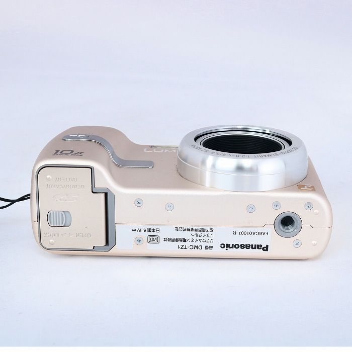 中古】(パナソニック) Panasonic LUMIX DMC-TZ1 ゴールド - メルカリ