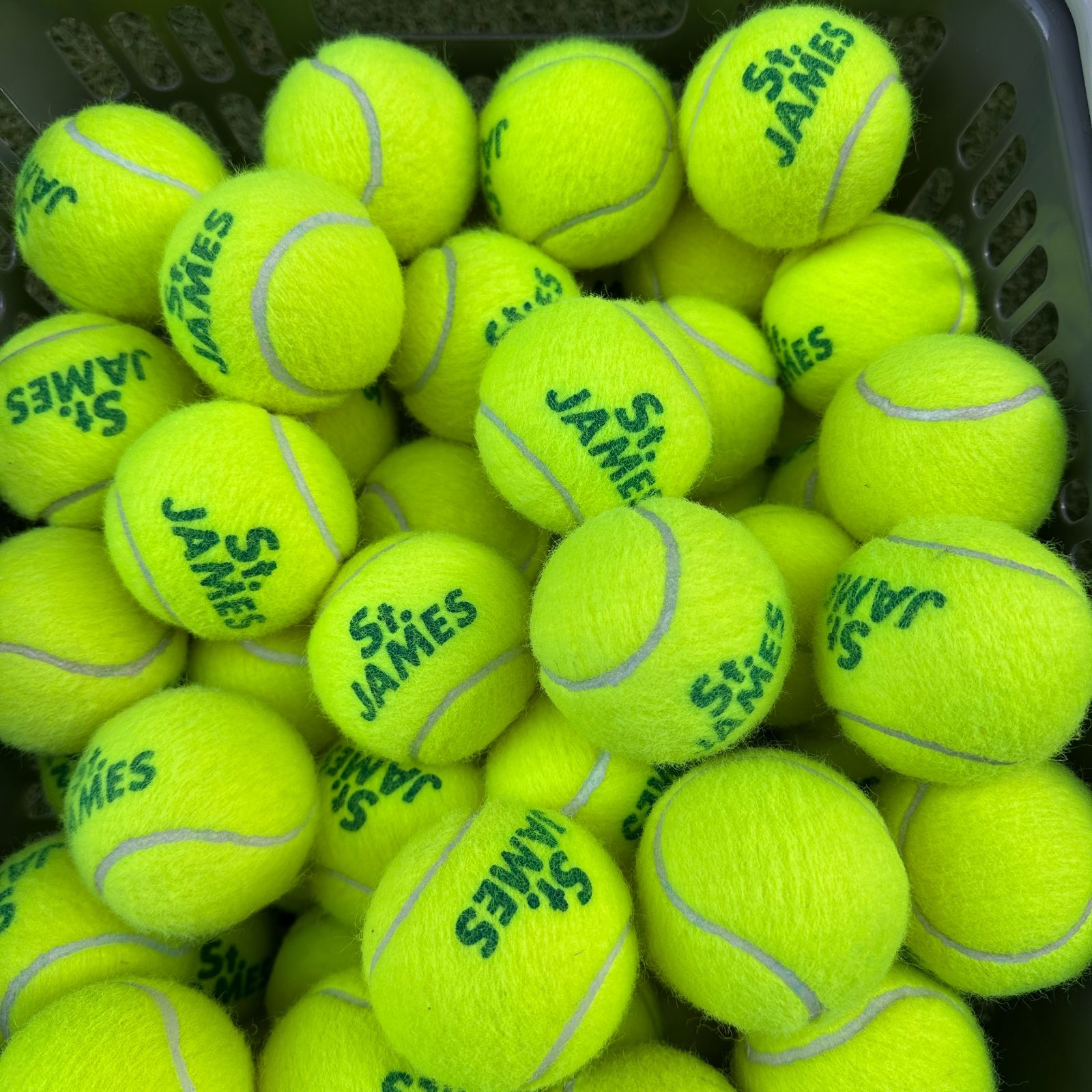 St.JAMES セントジェームス 硬式テニスボール 100球 中古 オムニコート