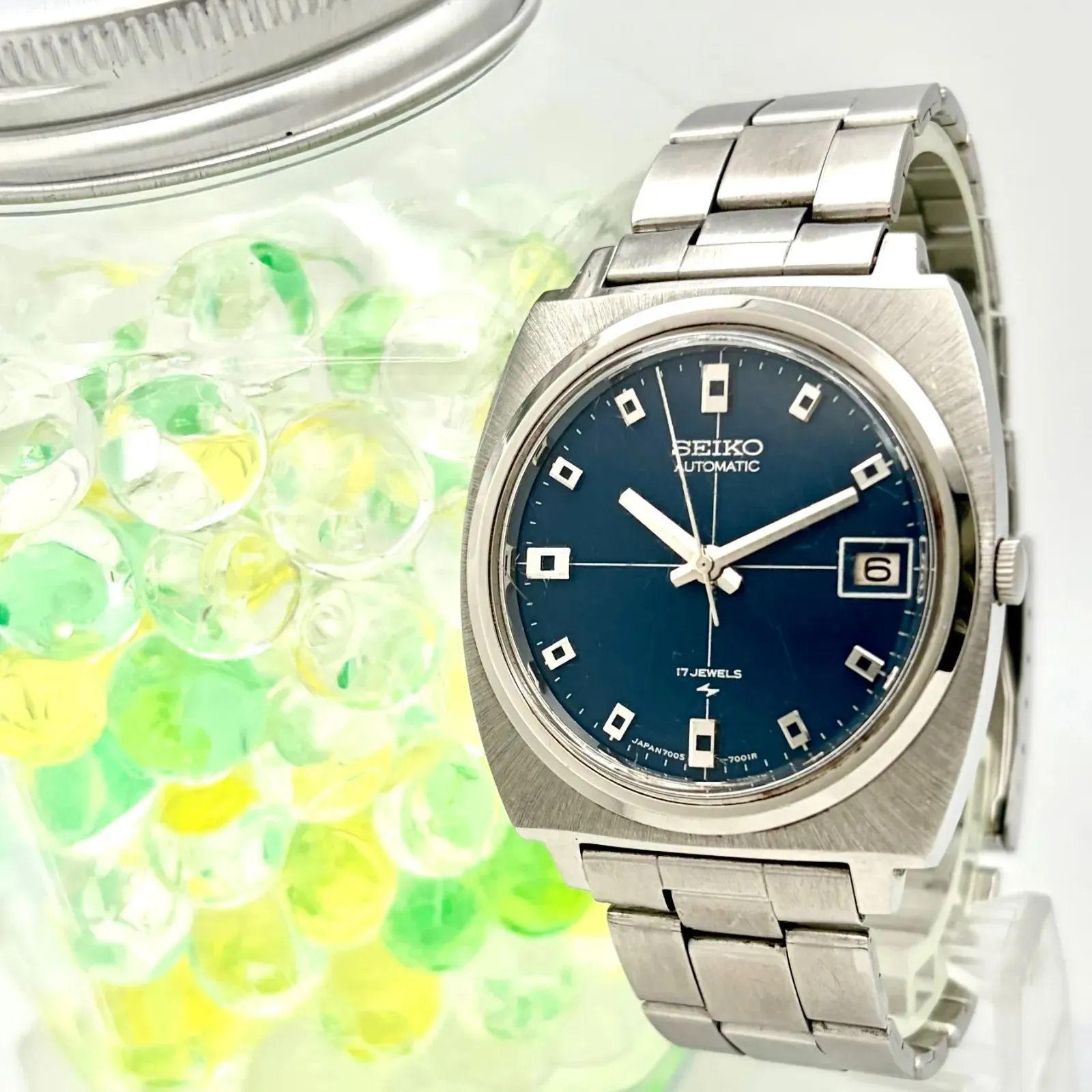 オンラインでも即完売 稼働 SEIKO オートマチック メンズ 腕時計