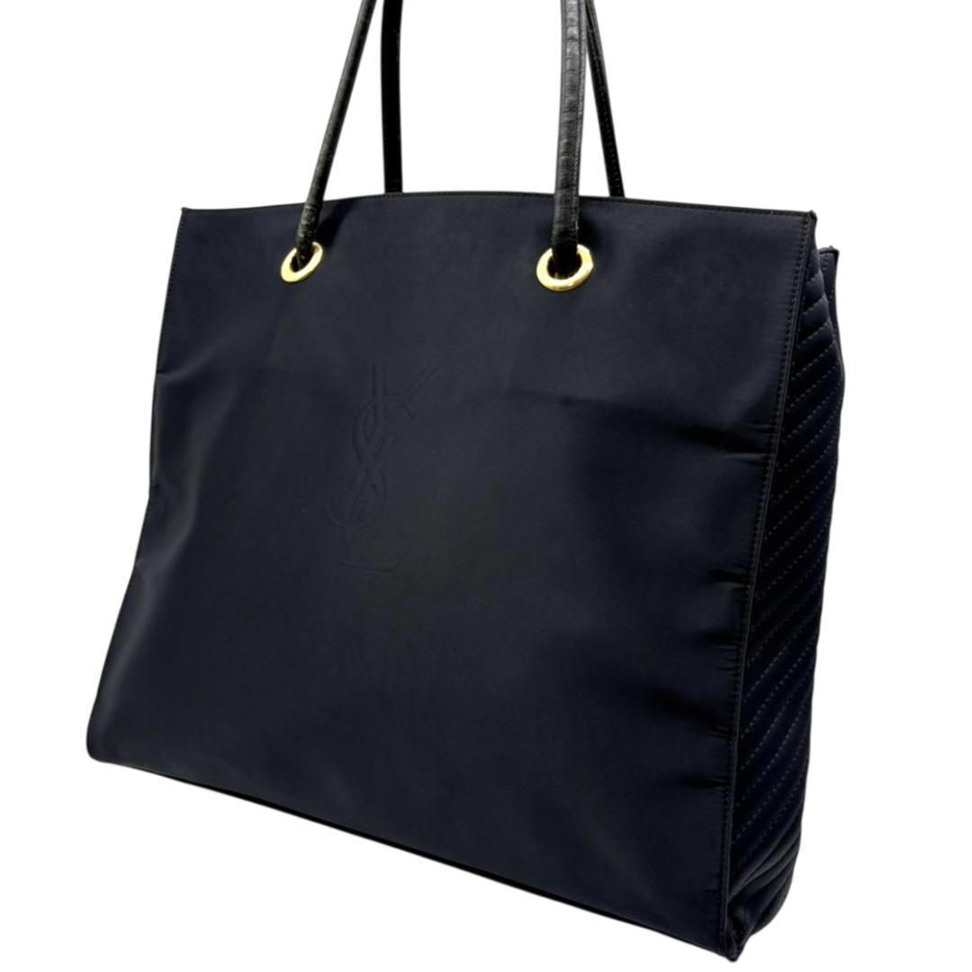 イヴサンローラン YSL Yves Saint Laurent ナイロン トートバッグ
