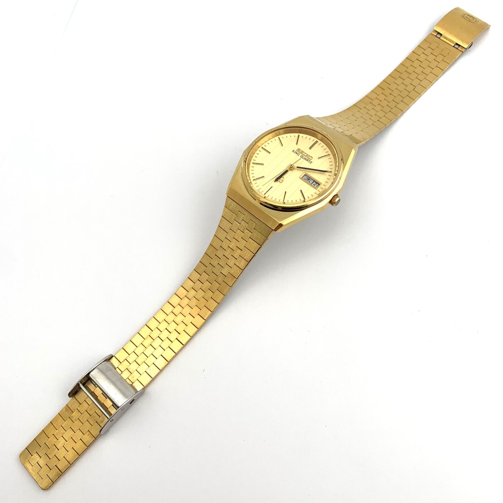 中古】SEIKO KING QUARTZ 9443-7000ゴールド 腕時計 - メルカリ