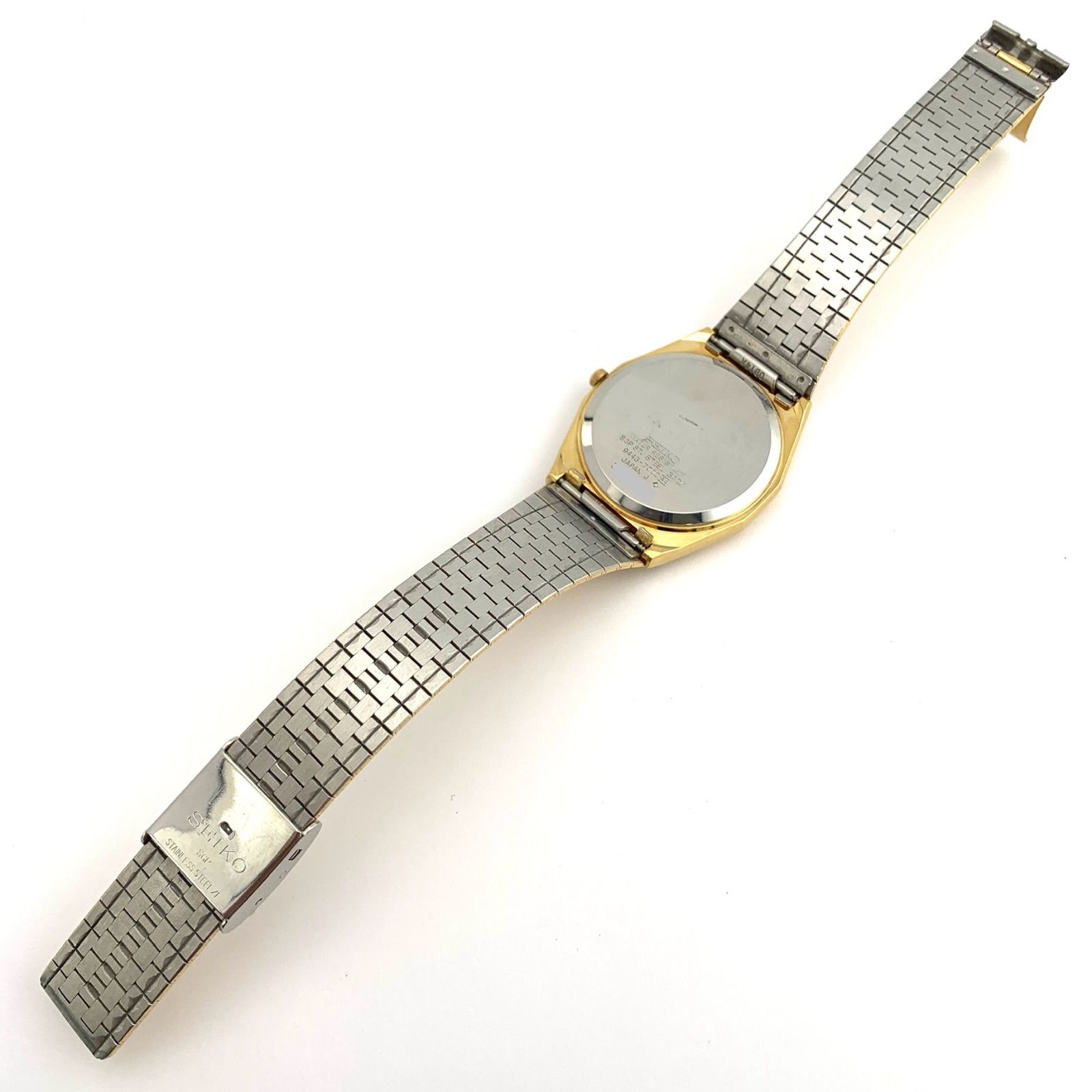 中古】SEIKO KING QUARTZ 9443-7000ゴールド 腕時計 9443-7000 Quartz 