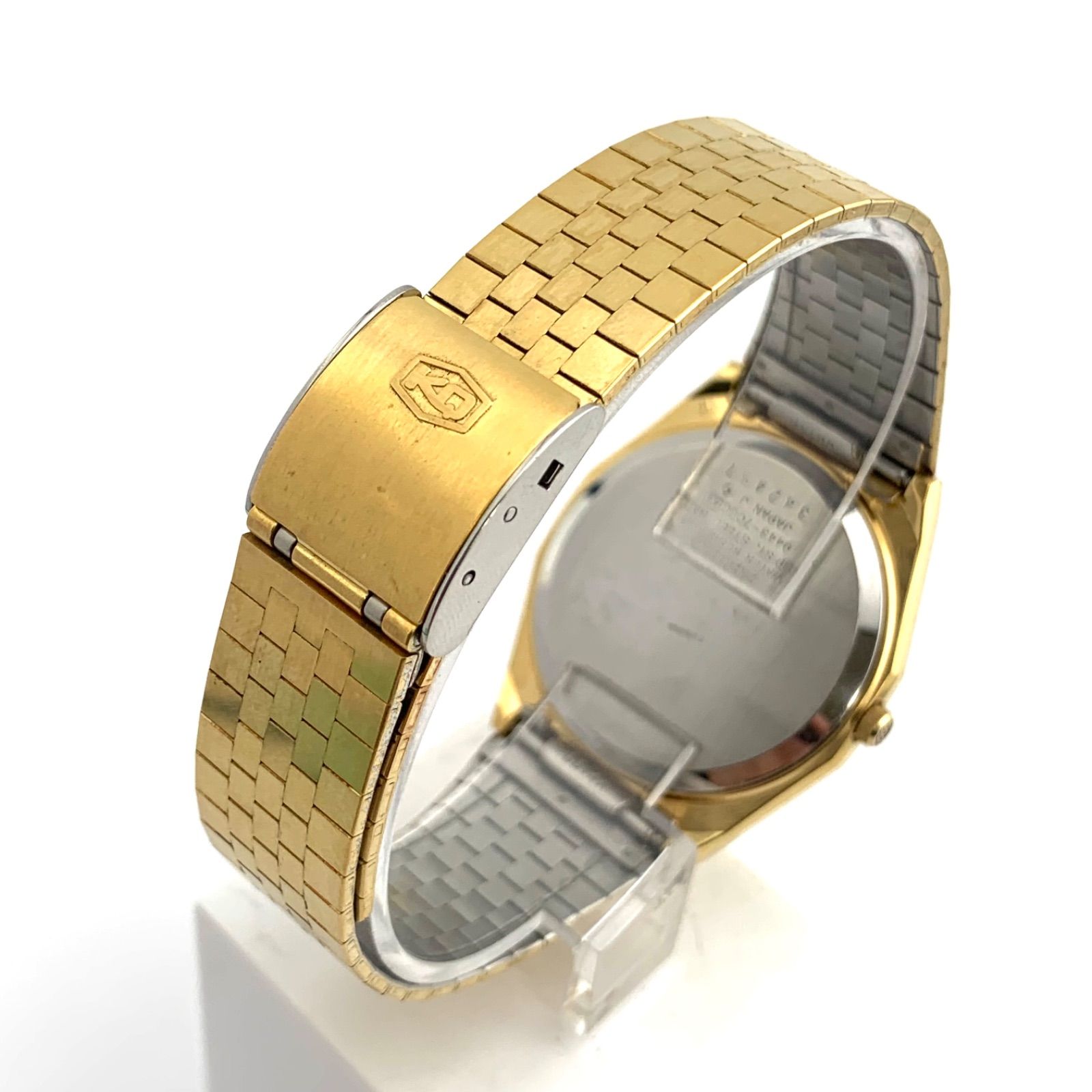 中古】SEIKO KING QUARTZ 9443-7000ゴールド 腕時計 - メルカリ