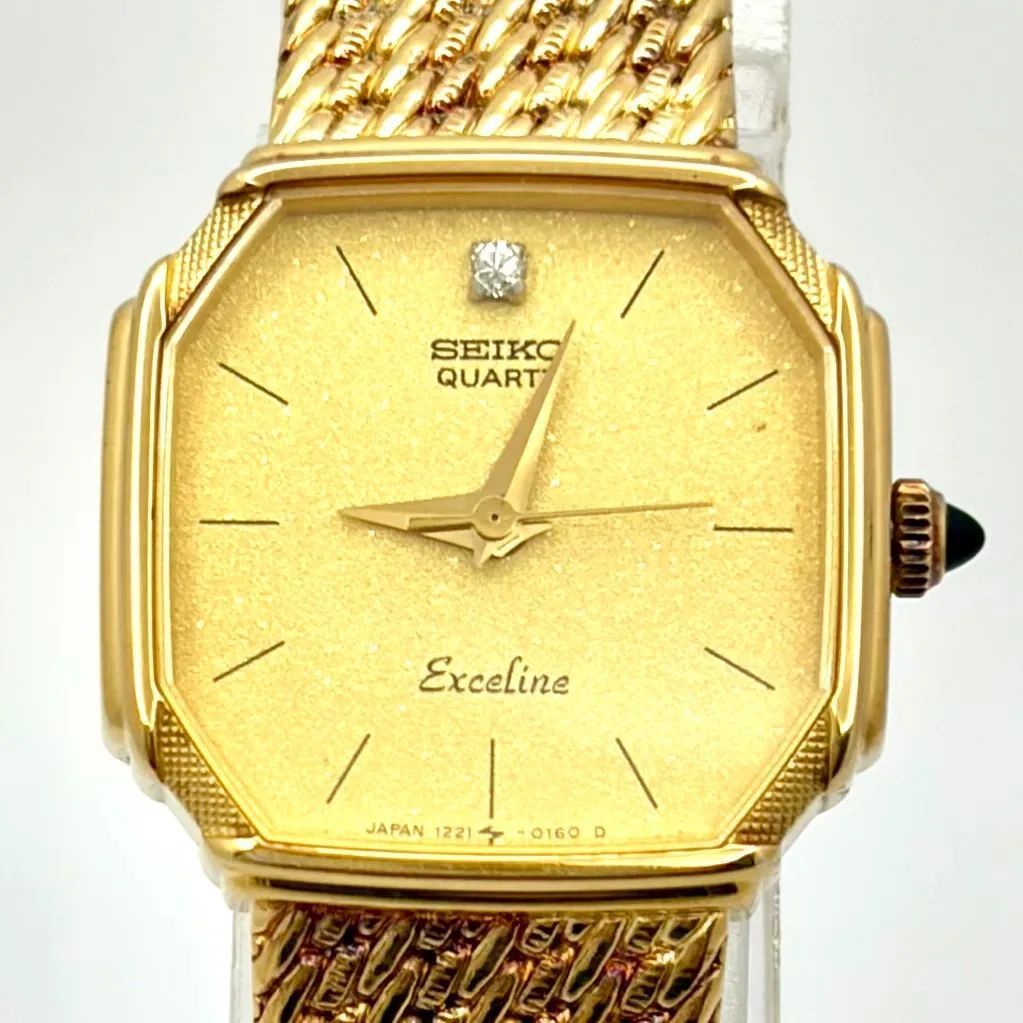 新品電池】SEIKO セイコー Exceline エクセリーヌ レディース 腕時計