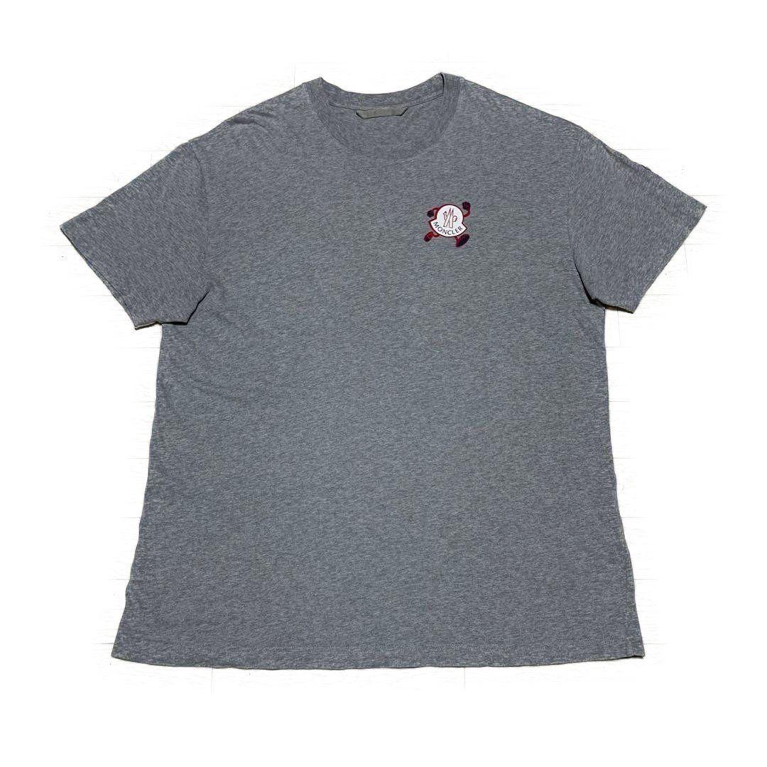 最新 モンクレール スニーカー Tシャツ XL グレー 5S17 - メルカリ