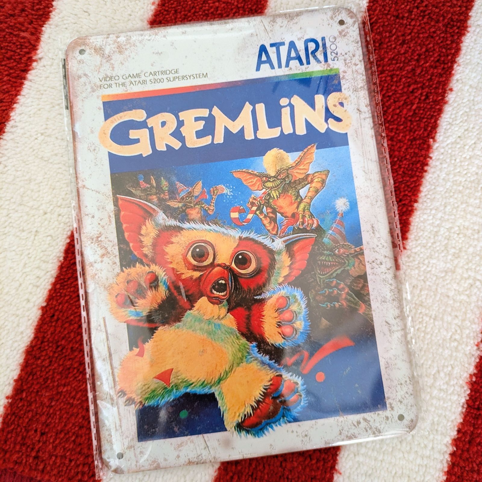 🧡SPECIAL PRICE🧡送料無料！小さいブリキ看板【 Gremlins