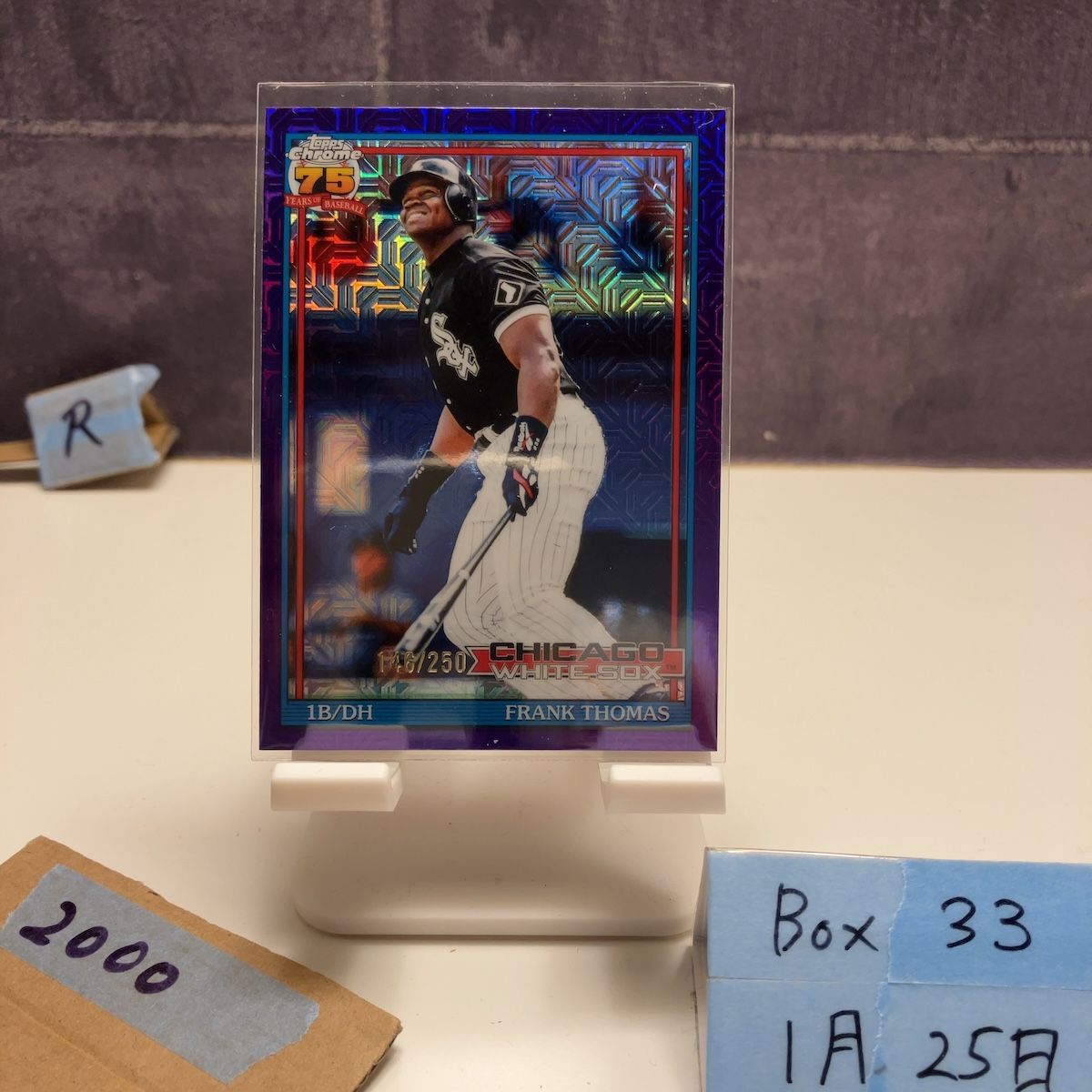 2026 Topps Chrome Frank Thomas 146⁄250 Chicago White Sox Mojo
