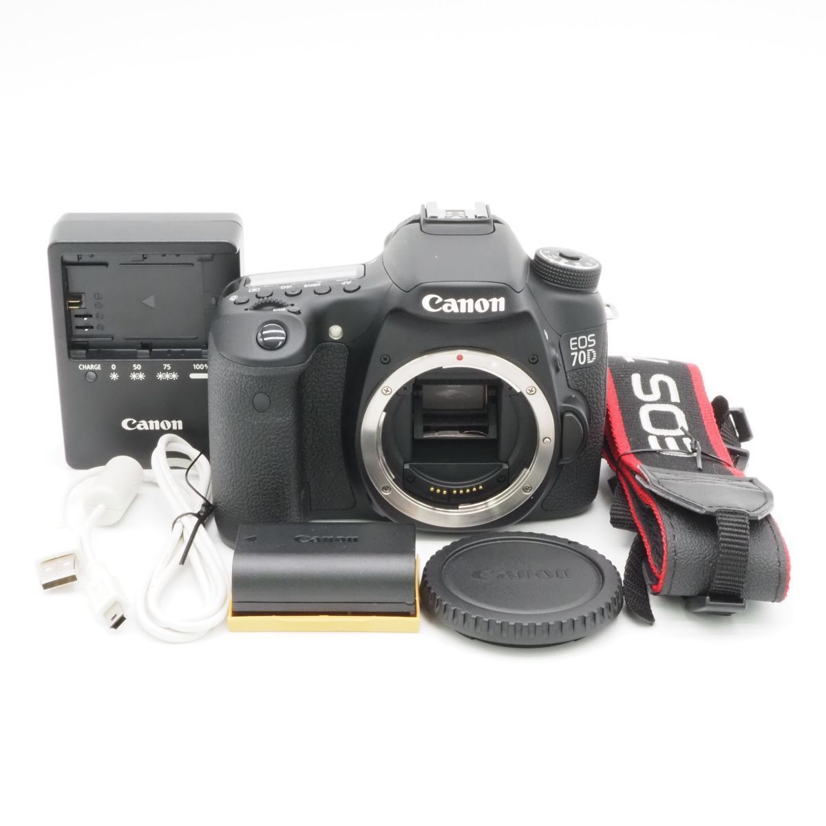 1円】 キヤノン CANON EOS 70D 本体 デジタル カメラ ボディ デジカメ 