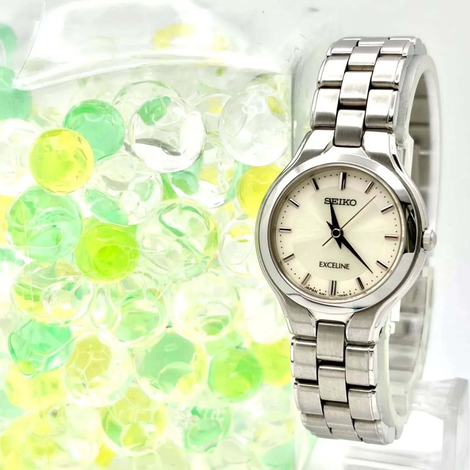 新品電池】SEIKO セイコー EXCELINE エクセリーヌ レディース 腕時計