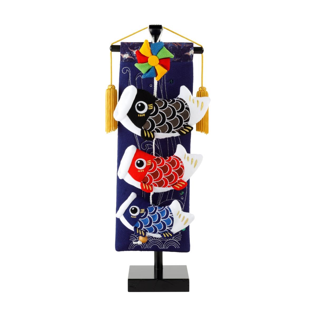 ぷりふあ 室内用 鯉のぼり ちりめん つるし飾り ミニサイズ 滝（た