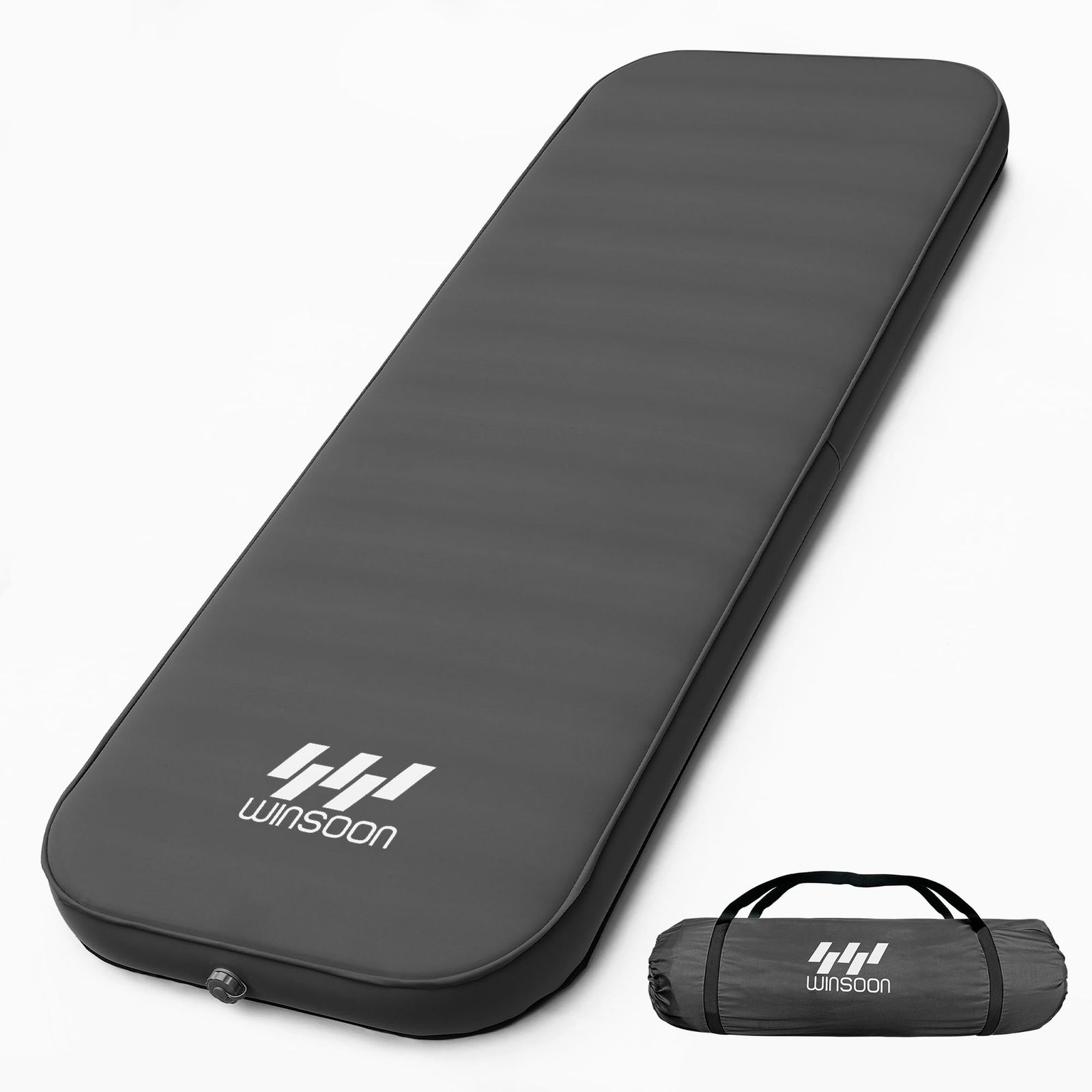 WINSOON インフレーターマット 10cm 【極上の快適性・より広い・自動