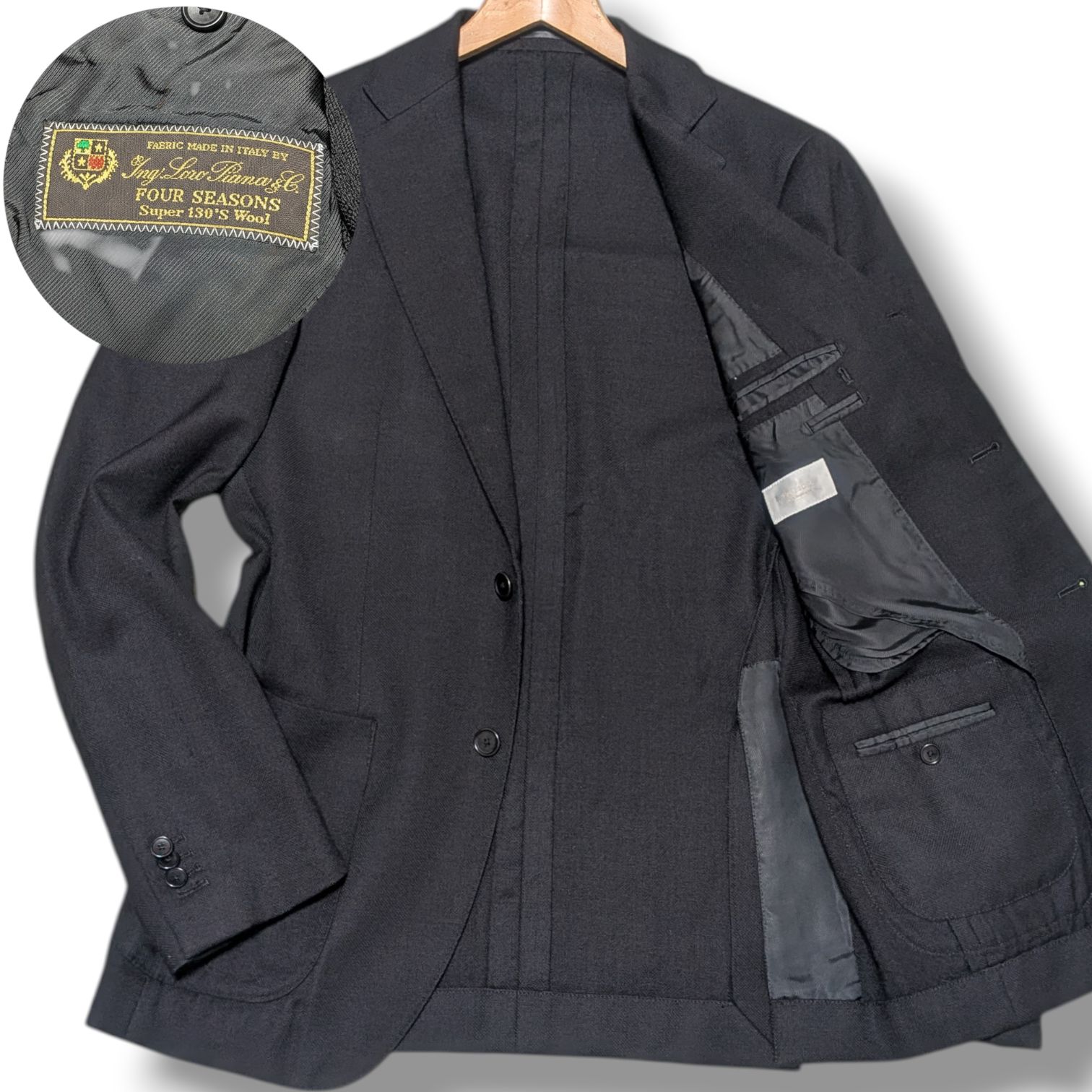 Super130's】EDIFICE × Loro Piana エディフィス ロロピアーナ