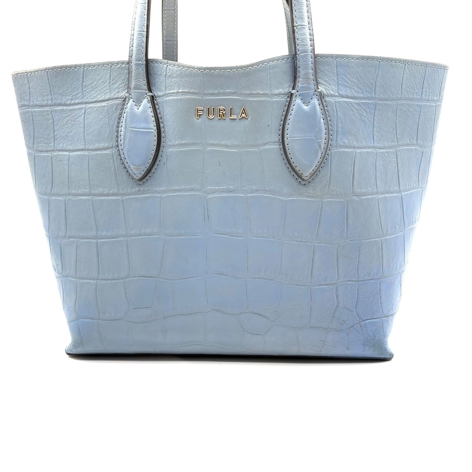 FURLA ERA TOTE S tote bag フルラ エラ トートエスバッグ クロコ型