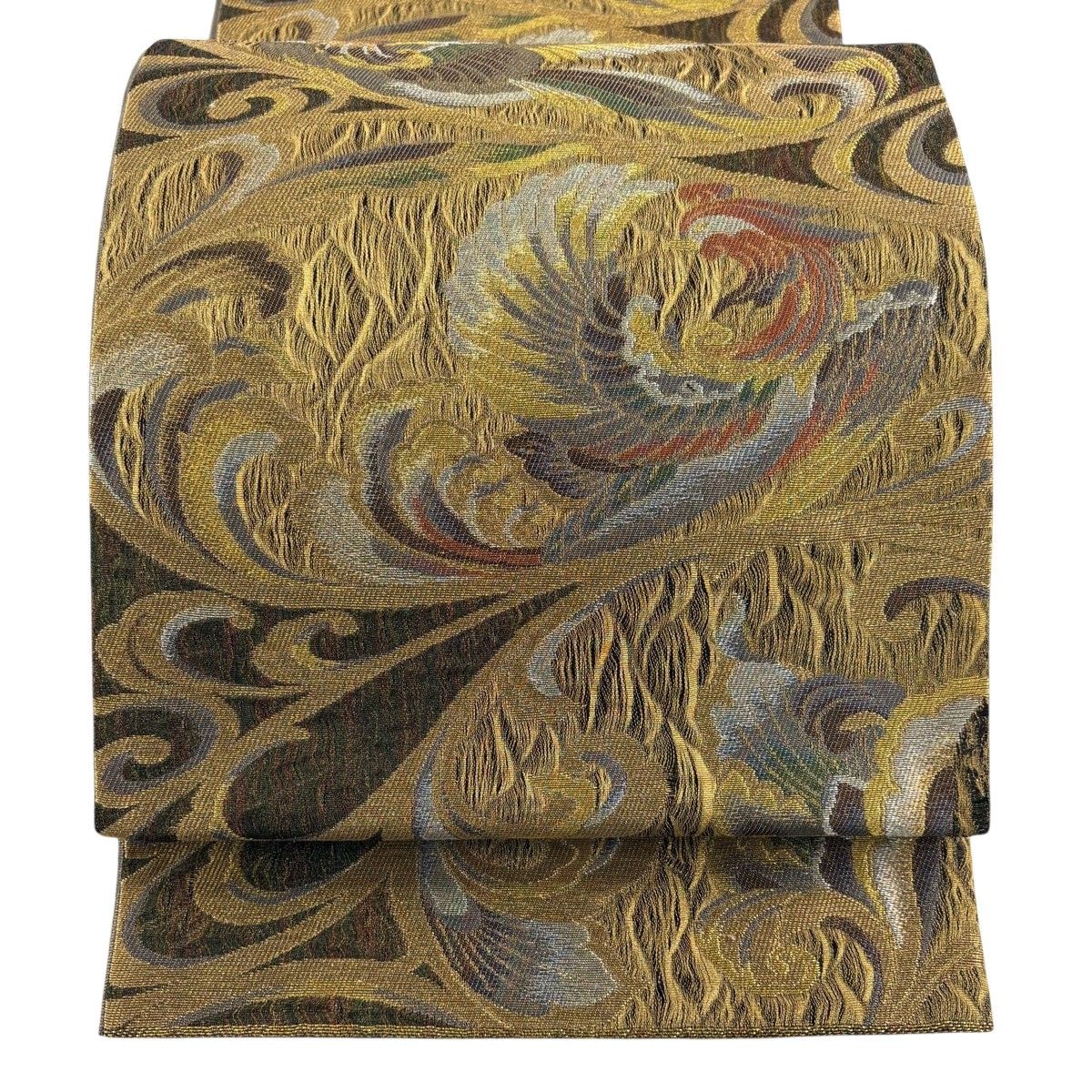 【帯匠洛都】 美術コレクト逸品袋帯 未使用 染彩手織 坂下織物