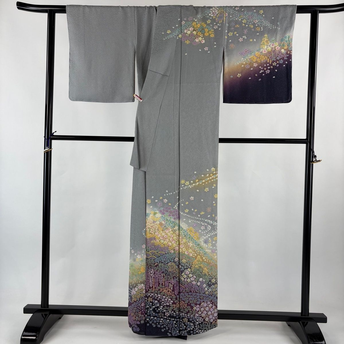 訪問着 身丈160cm 裄丈65.5cm 正絹 名品 【中古】 訪問着 身丈160cm 裄丈64.5cm 正絹 秀品 【中古】の通販 by バイセル