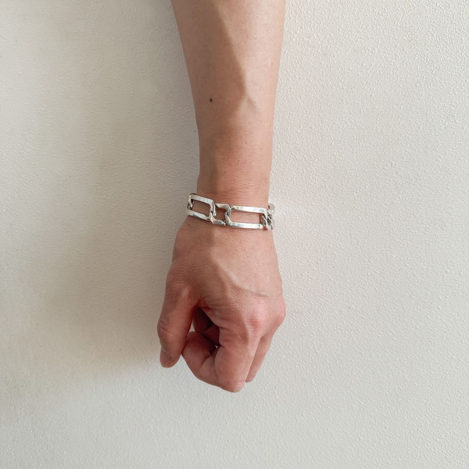 オランダ製 1980年代 ヴィンテージ】シルバー835 フラットリンク