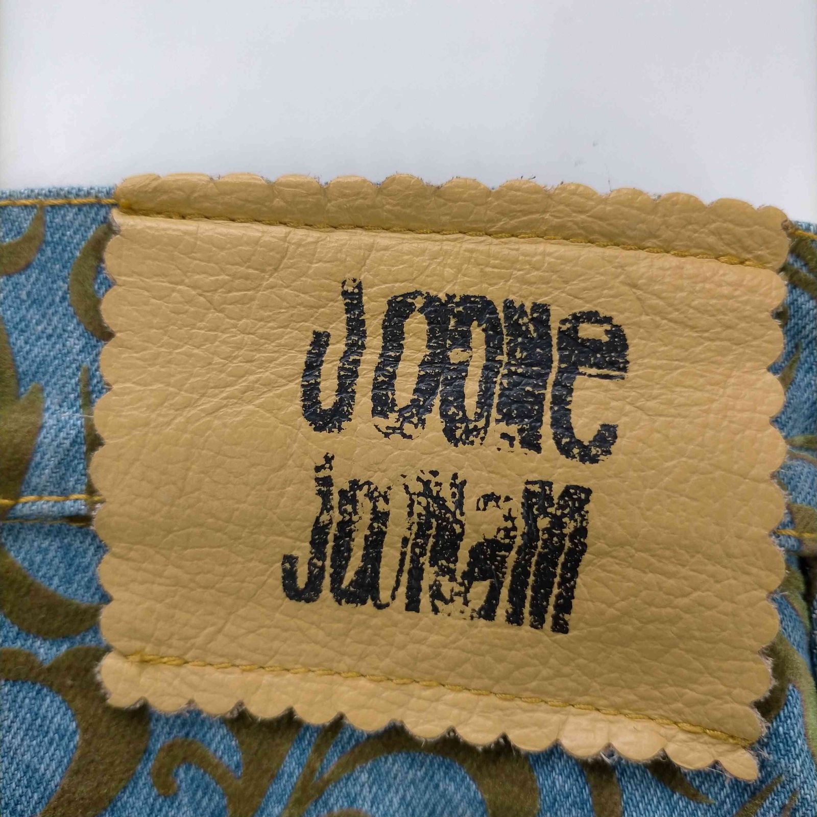 ユーズドフルギ USED古着 ジューン ジュナム 25SS Patterned Denim 