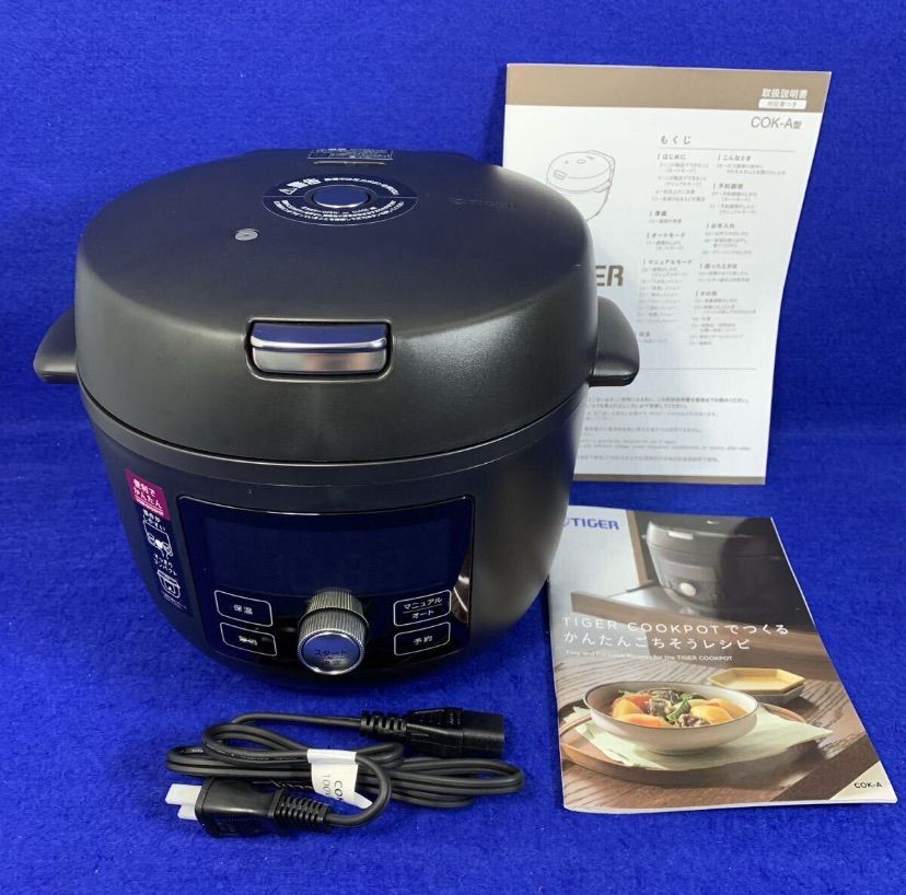 展示 未使用☆保証☆電気圧力鍋 TIGER COOKPOT タイガー COK 展示 未使用☆保証☆電気圧力鍋 TIGER COOKPOT タイガー COK
