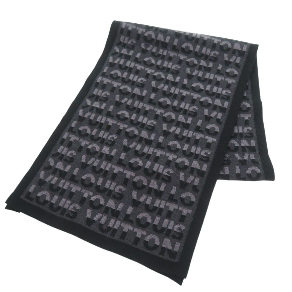 新品同様 ルイ ヴィトン エシャルプ LVスプリット M70911 ウール