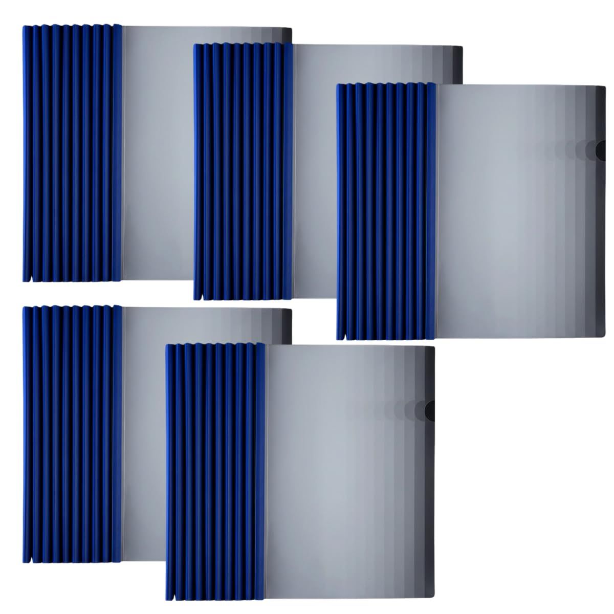 RYUBOF スライドレール式クリアファイル A4 50冊セット 大容量 書類