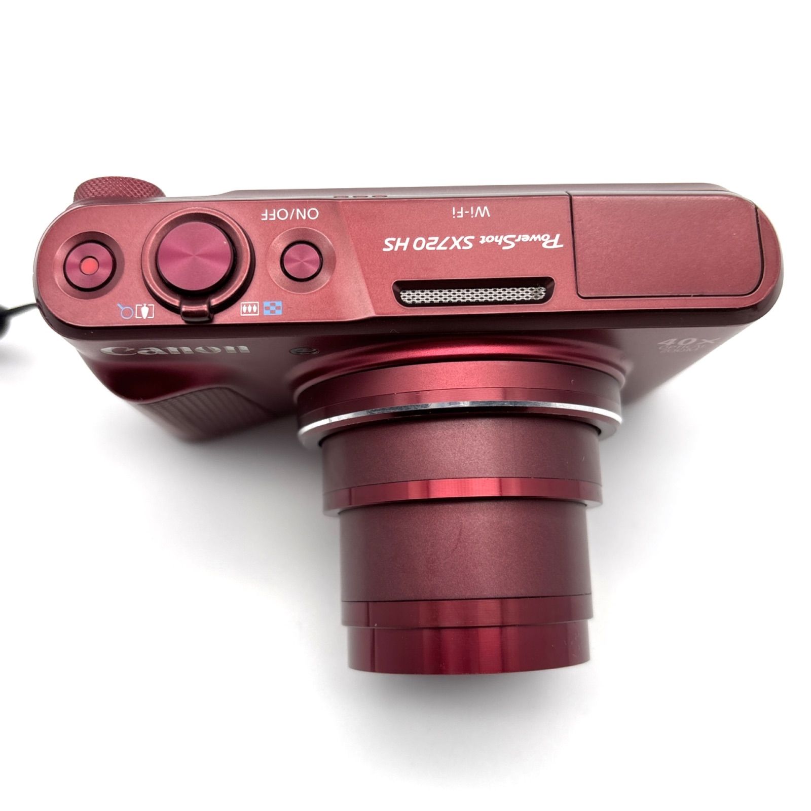 人気色】Canon PowerShot SX720 HS レッド 光学40倍ズーム - メルカリ