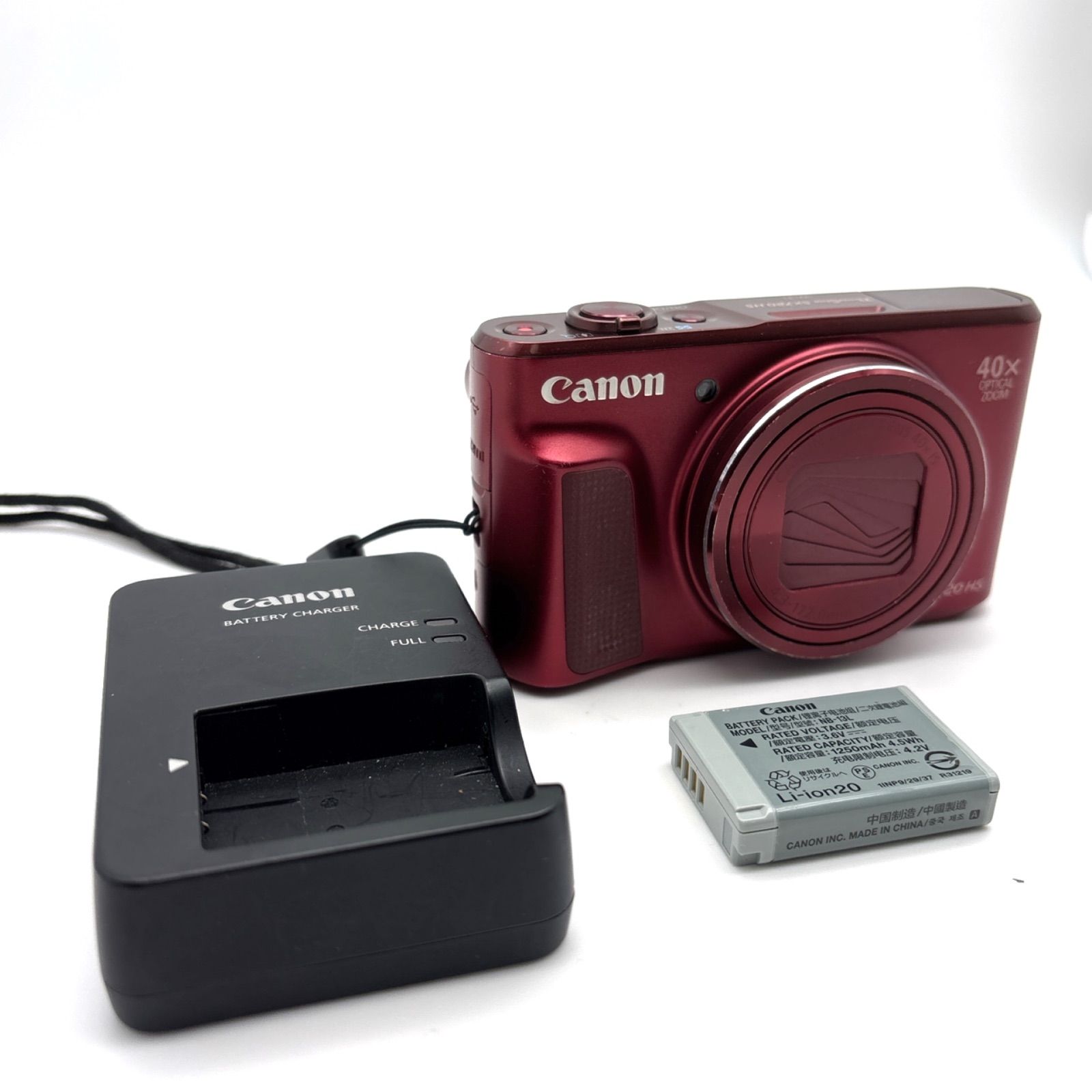 人気色】Canon PowerShot SX720 HS レッド 光学40倍ズーム - メルカリ