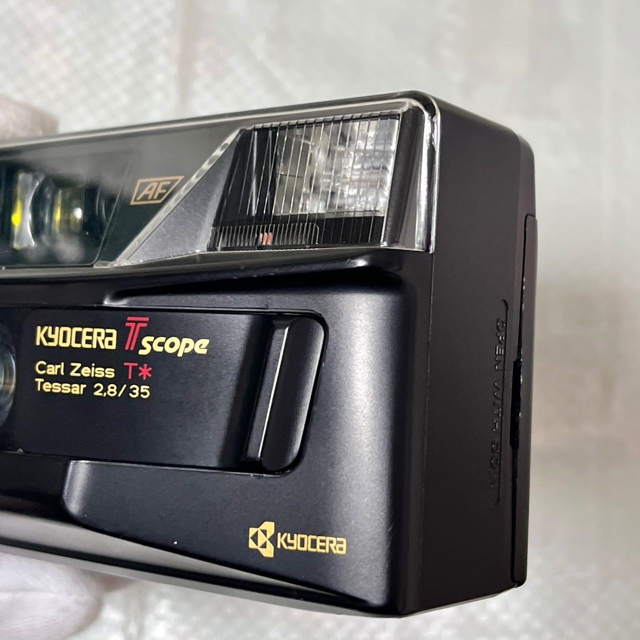 ③-12 動作未確認 KYOCERA T scope Carl Zeiss フィルムカメラ レトロ