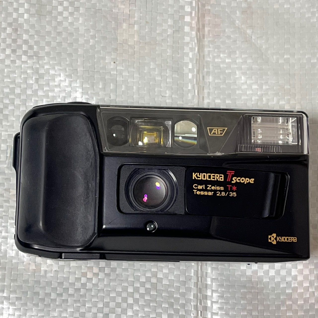 ③-12 動作未確認 KYOCERA T scope Carl Zeiss フィルムカメラ レトロ