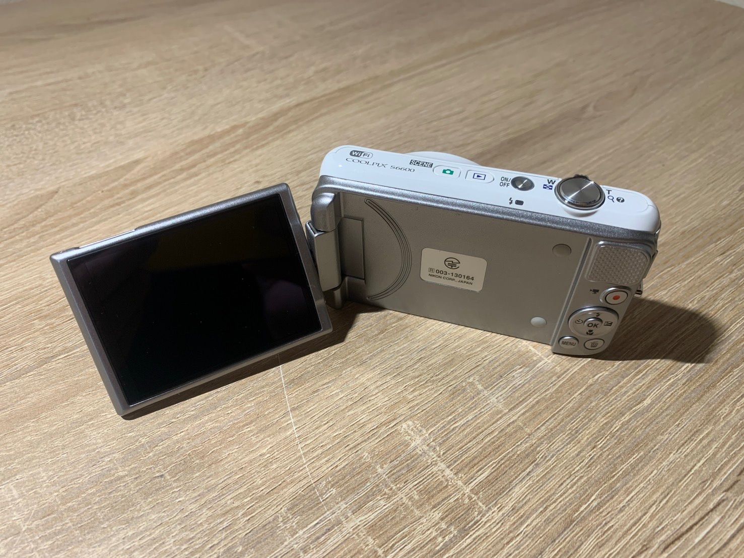 8661 Nikon COOLPIX S6600 ホワイト デジカメ ジャンク品 - メルカリ