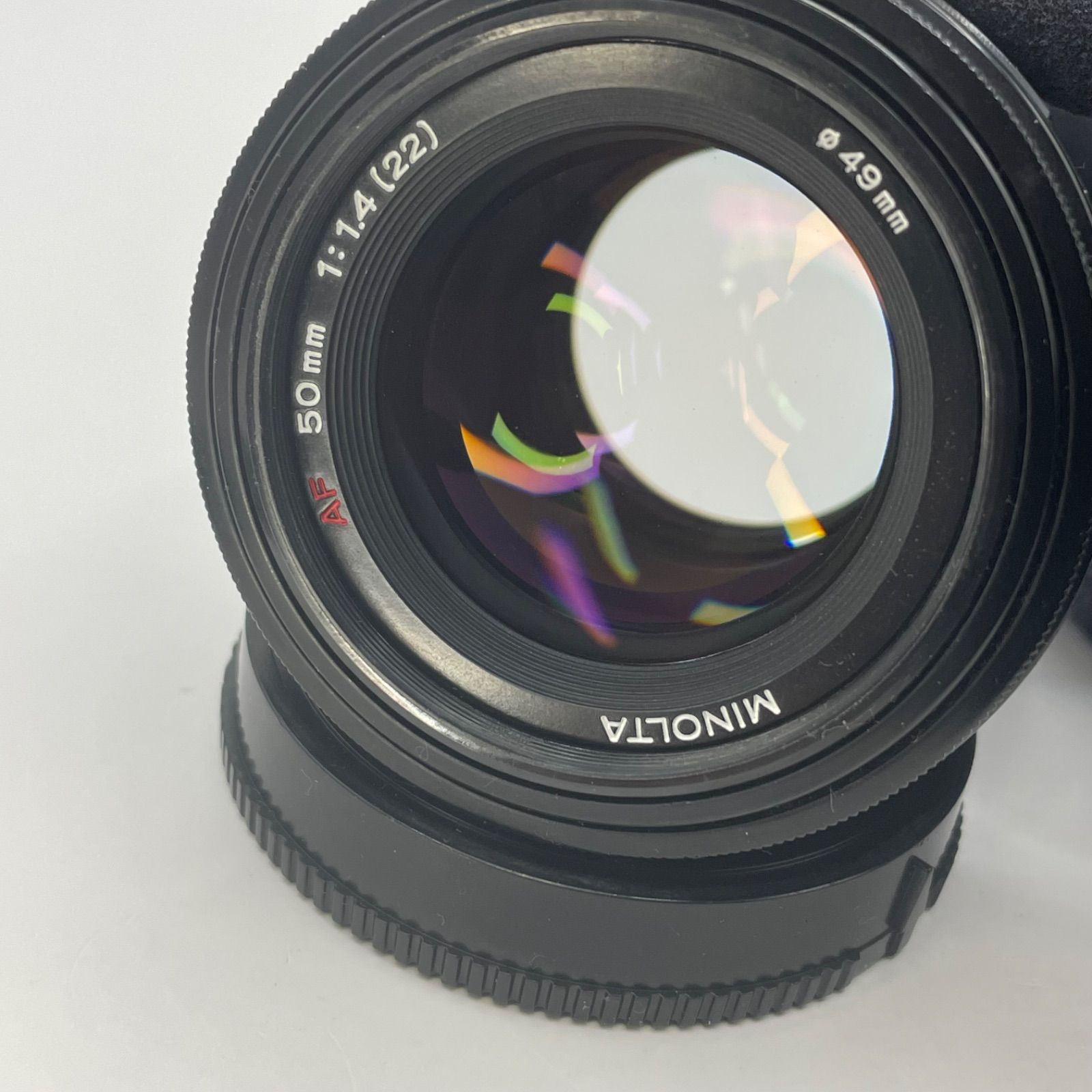 極上品/動作快調】Minolta AF 50mm F1.4 (初期型) シリアル ミノルタ A