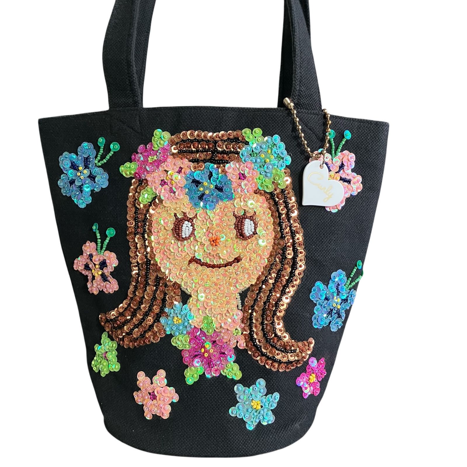 B4654】Curly Collection カーリーコレクション トートバッグ