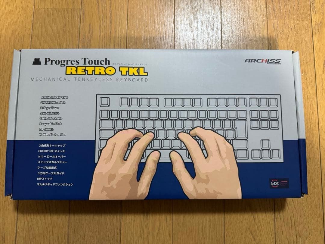 ARCHISS ProgresTouch RETRO TKL 銀軸 テンキーレス - メルカリ