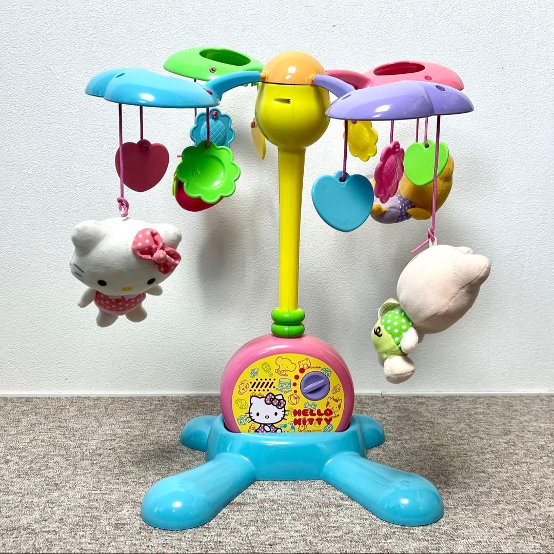 赤ちゃんふわふわメリー 新品・未使用】やすらぎふわふわメリー 赤ちゃんすやすや2WAYタイプ