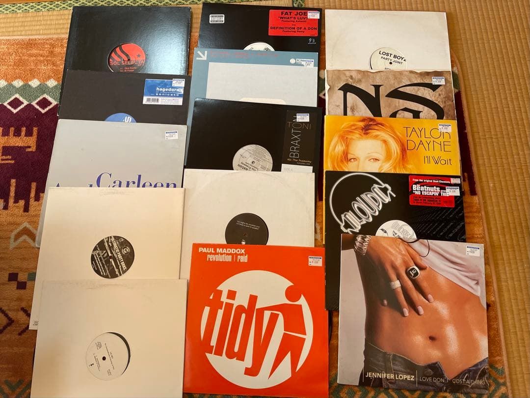 DJ レコードまとめ売り 約100枚～110枚 HIPHOP R&B等多ジャンル - メルカリ