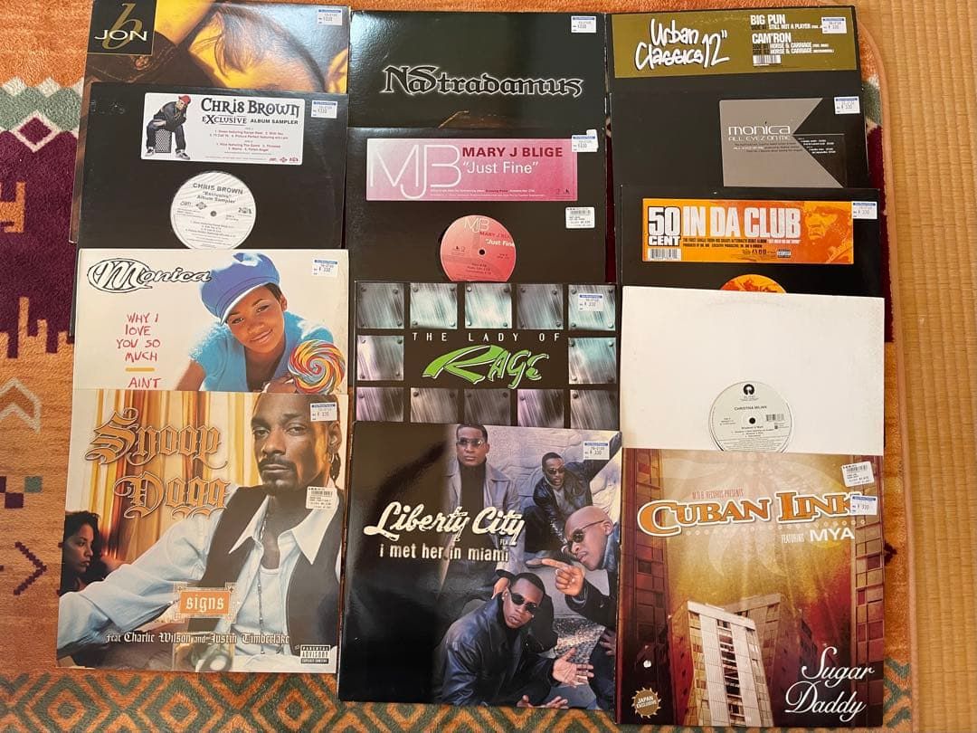 DJ レコードまとめ売り 約100枚～110枚 HIPHOP R&B等多ジャンル - メルカリ