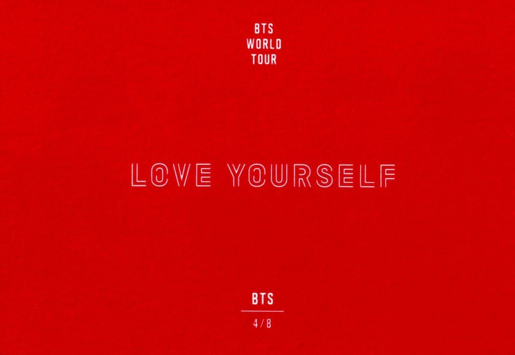 BTS ミニフォトカード SUGA/J-HOPE/JIMIN/JUNGKOOK 2018 LOVE YOURSELF