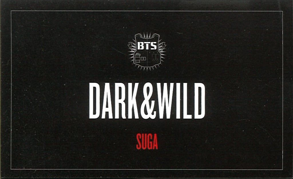 BTS SUGA DARK&WILD - メルカリ