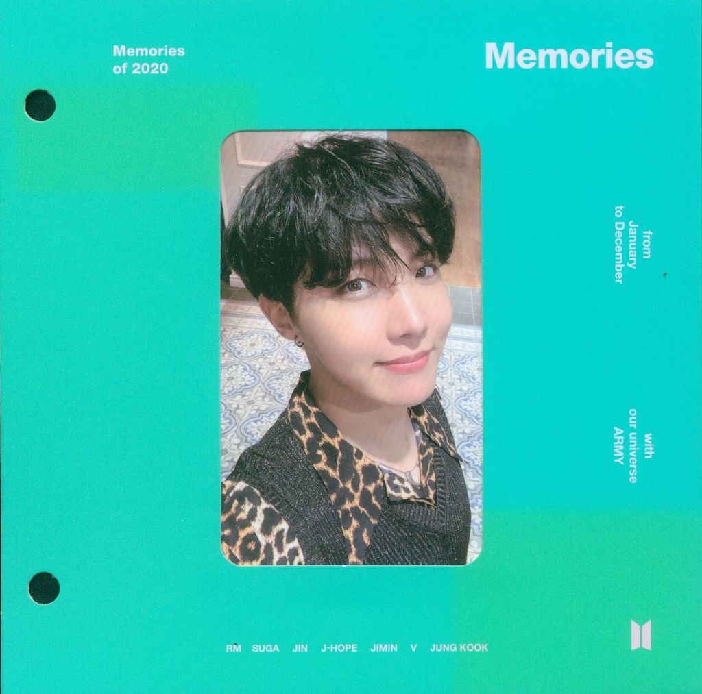BTS Blu-ray盤 J-HOPE MEMORIES OF 2020 台紙付 - メルカリ