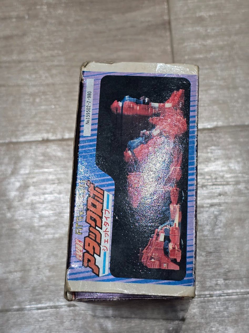 タカラ ダイアクロン 爆転アタックロボ アタックロボ ジェットタイプ