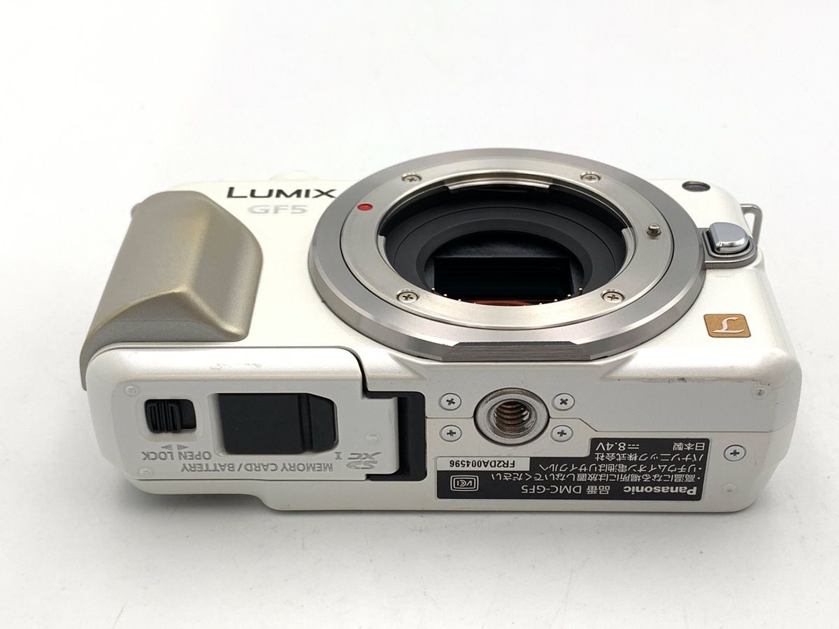 中古】 【良品】 パナソニック LUMIX DMC-GF5-W ボディ シェルホワイト