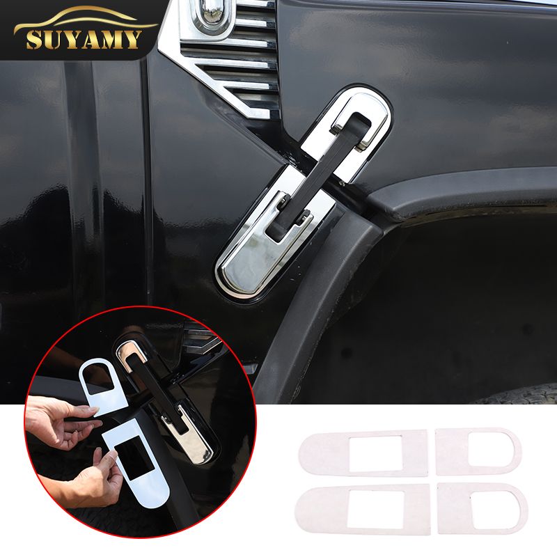 ハマーH2 2003-2009 フードサイドヒンジカバートリムキャップガード ス