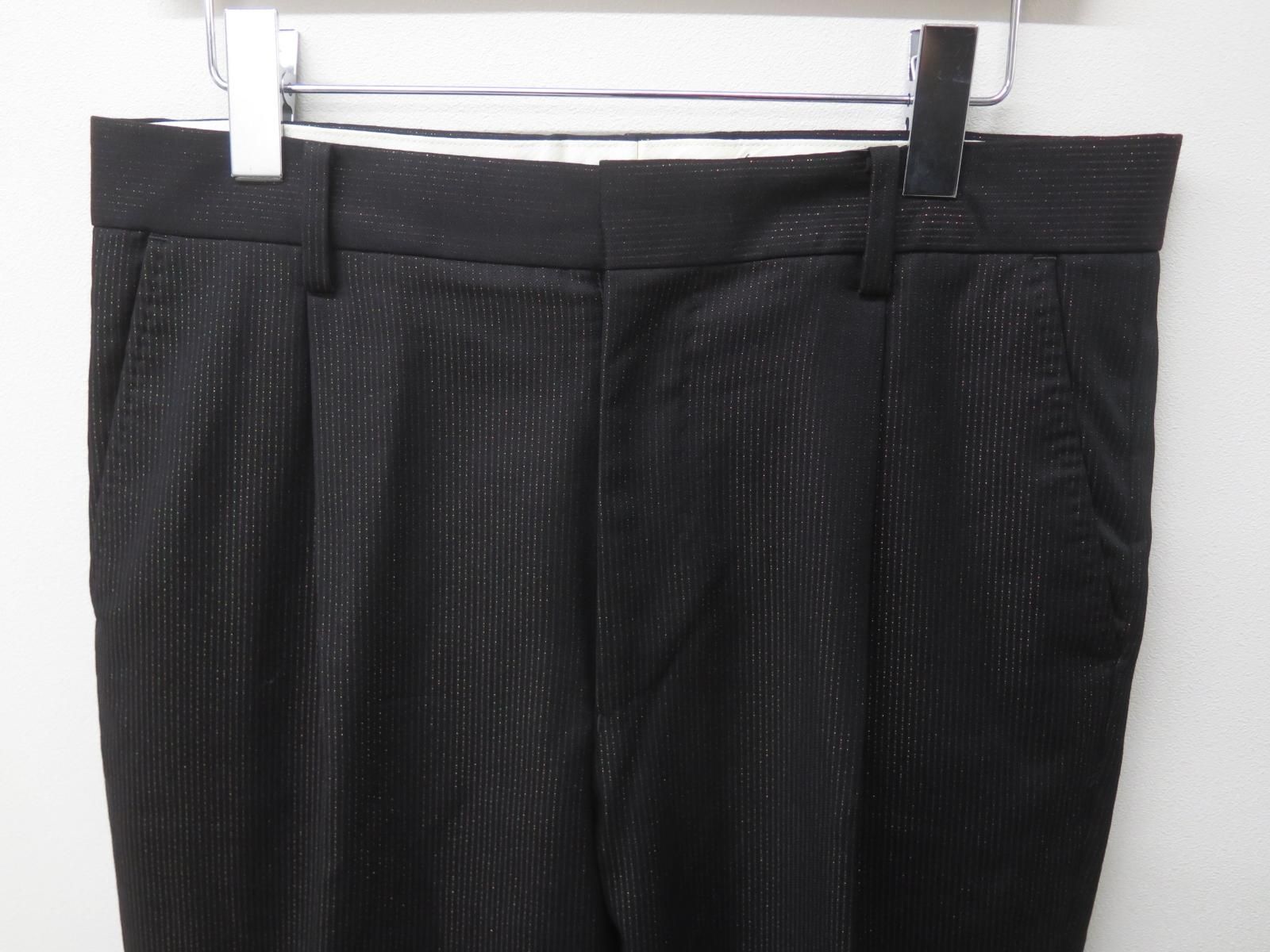 ☆5018☆WACKO MARIA×DORMEUIL ワコマリア/ドーメル PLEATED TROUSERS